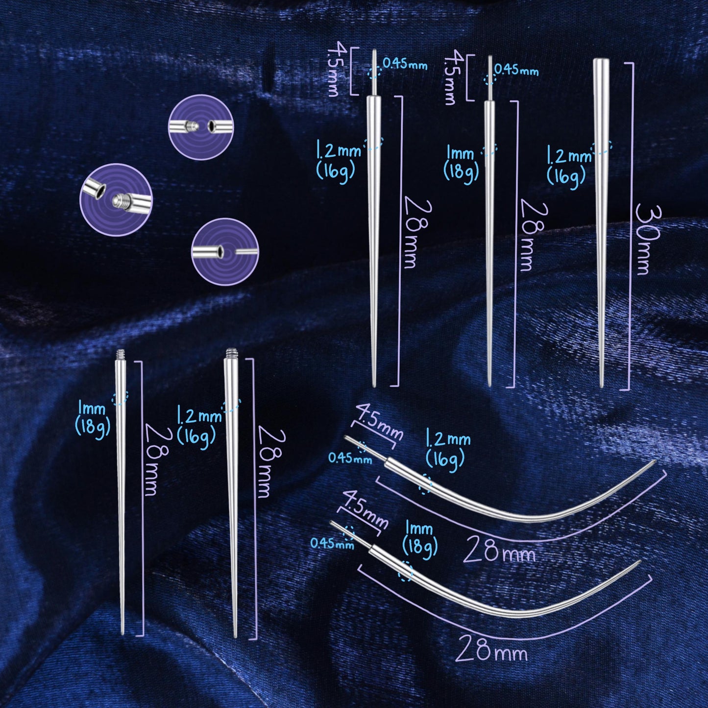 Piercing Tool for Changing Jewelry